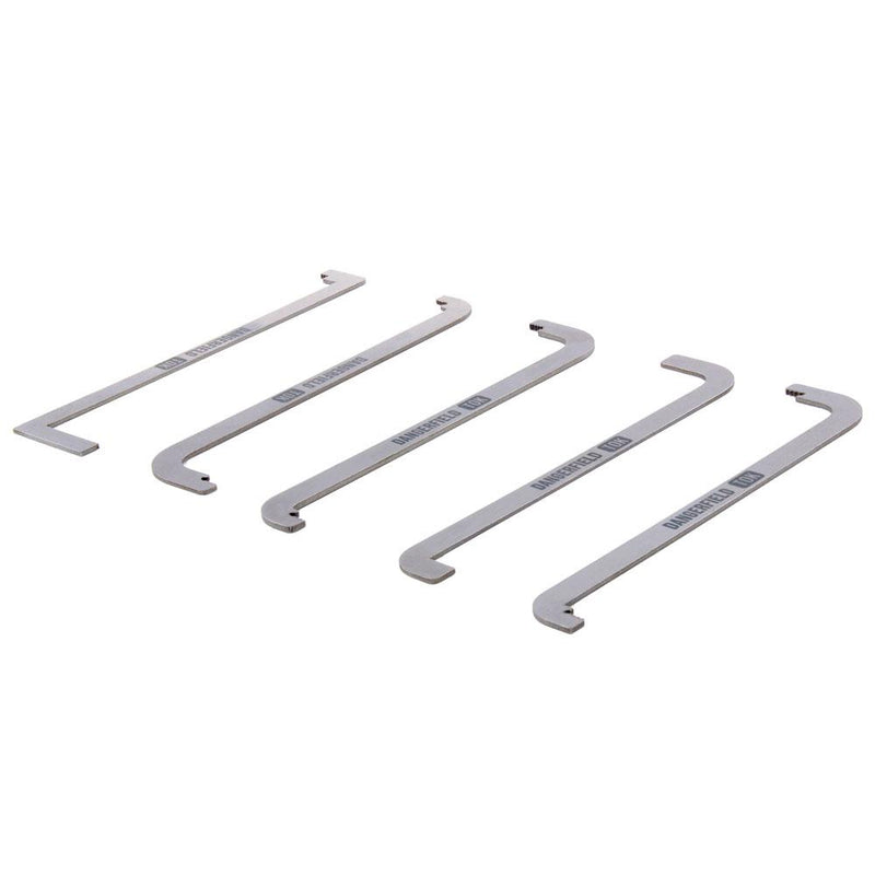 Dangerfield TOK Top of Keyway Tension Wrench / Turning Tools set - 5 Piece