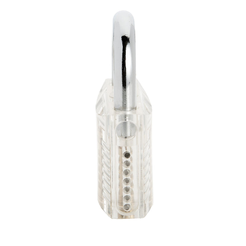 Clear Practice Lock - Training Padlock Ideal for understanding lock mechanisms & education