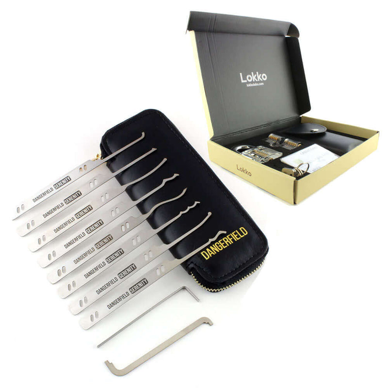 Dangerfield Serenity Lock Pick Set - Core Lock Picks and Tensioners for all pickers