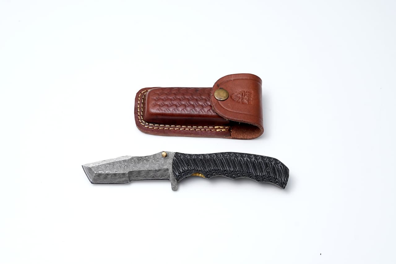 Storm Edge – Damascus Folding Blade - TK-408