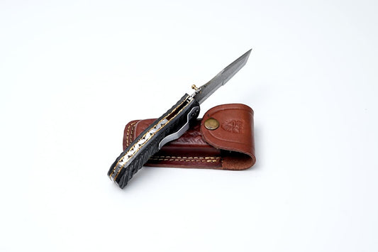 Storm Edge – Damascus Folding Blade - TK-408