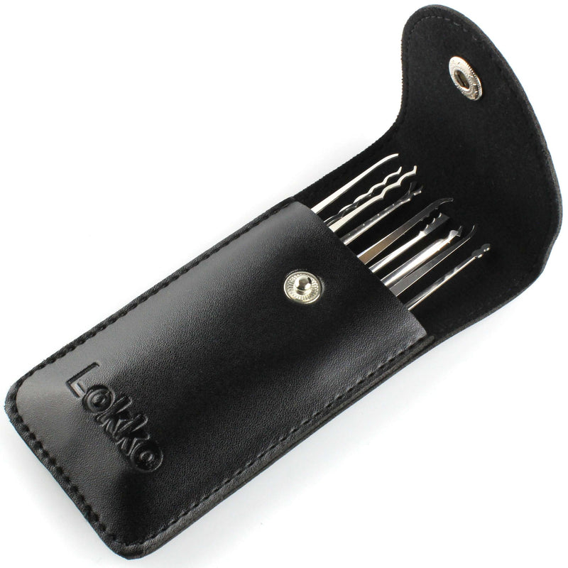 Compact Lock Pick Set - Lock Picks, Practice Lock, Covert Kit, How-to Guide