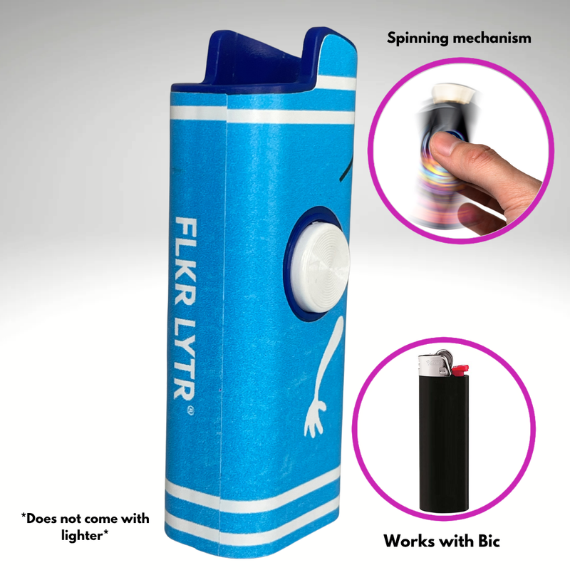 FLKR LYTR®  Fidget Spinner Lighter Case "Towlie" for Bic® Spinner Lighter Case | FLKR LYTR