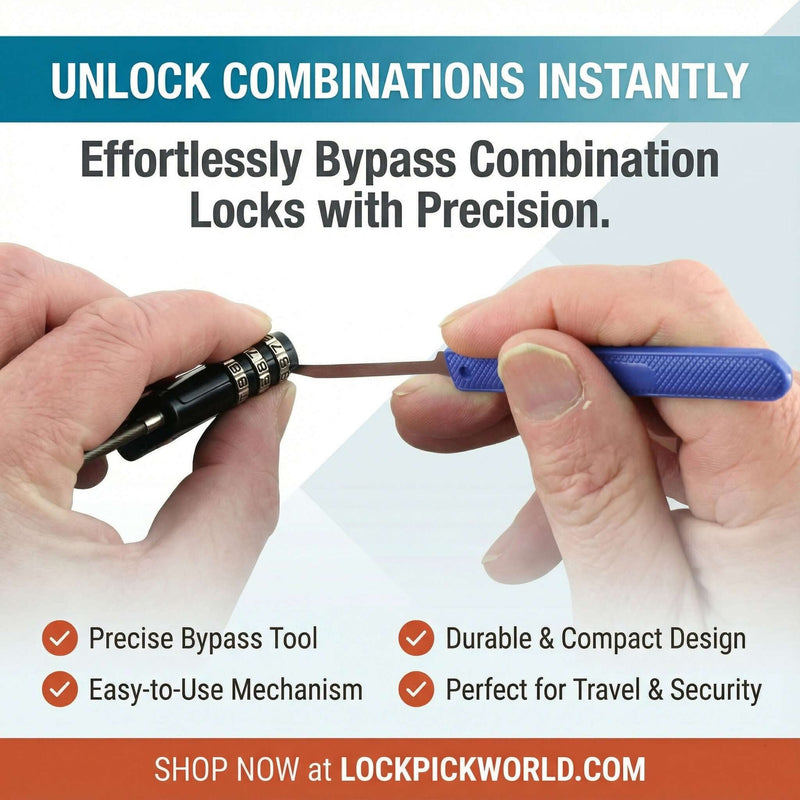 Dangerfield Combination Lock Picks, Bypass Mini-Knife Set (2)