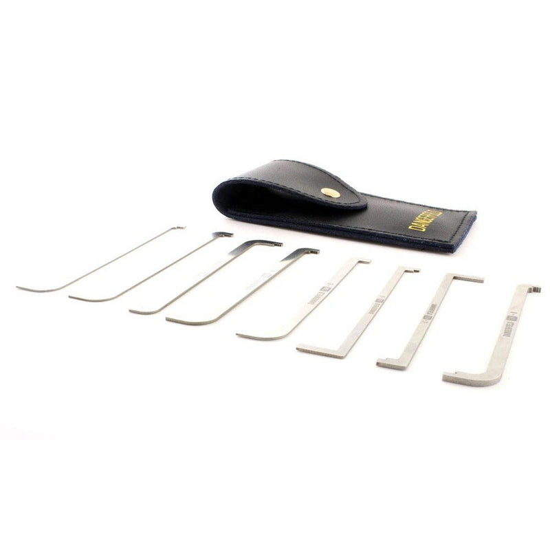 Dangerfield EXTENDED Top of Keyway TOK Tension Wrench Set + Case