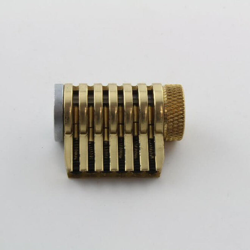 Practice Lock - Dangerfield Infinitus Repinnable Cutaway & Tweezers