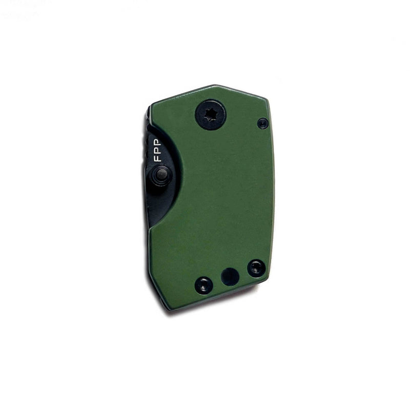 Stabby Labs FAT PP Pocket Knife - 5th pocket EDC folding knife (Green)