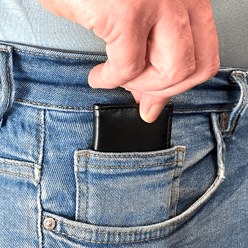 Lock Pick Rakes, the Nano, Covert EDC + Leather wallet by Dangerfield
