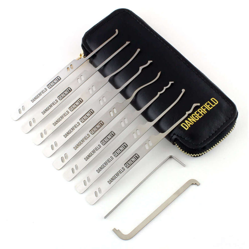Dangerfield Secret Agent Lock Pick Set + Practice Lock + How-to Guide