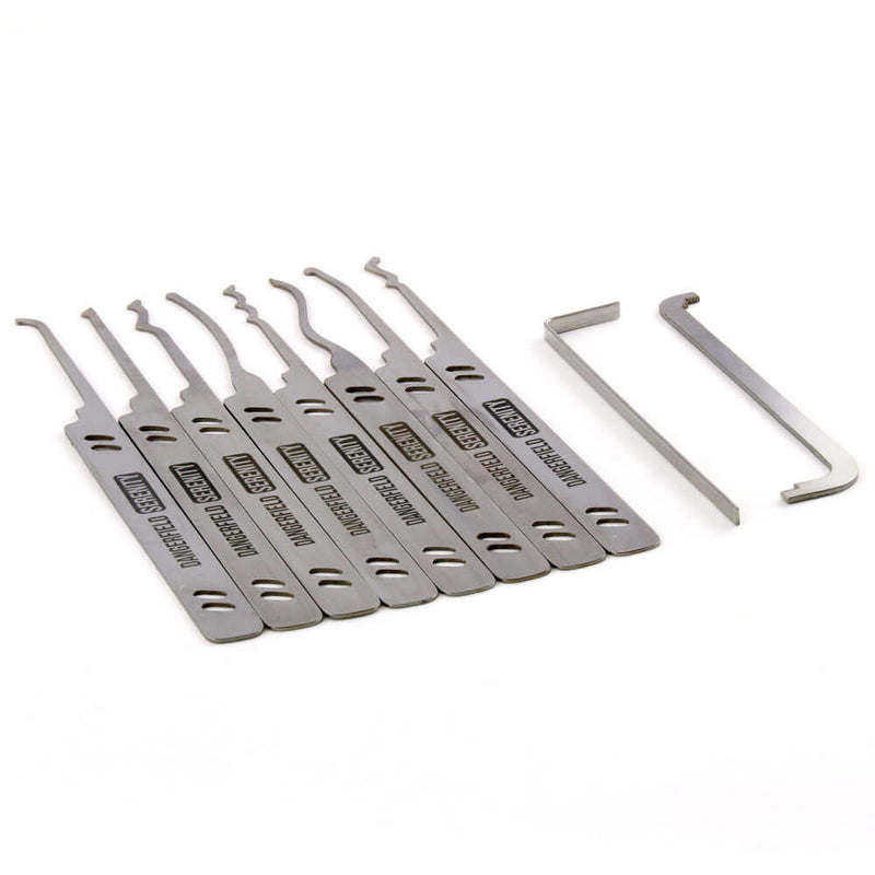 Dangerfield Serenity Lock Pick Set - Core Lock Picks and Tensioners for all pickers
