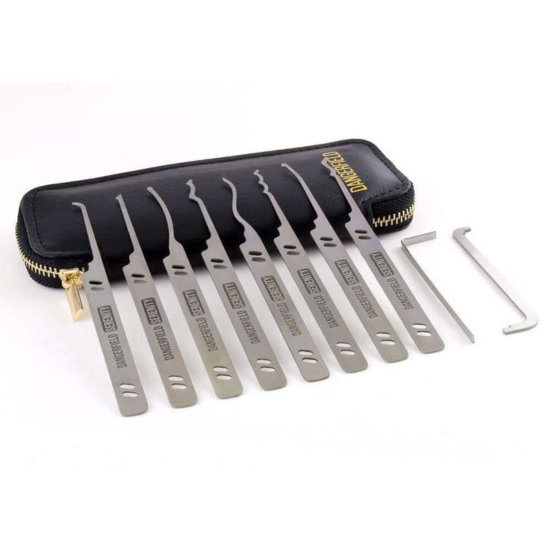 Dangerfield Serenity Lock Pick Set - Core Lock Picks and Tensioners for all pickers